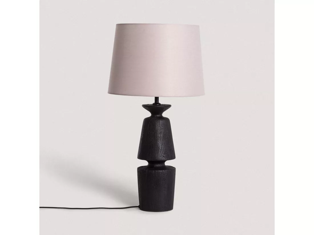 Lampe à Poser Bois Alaia ILUZZIA Naturel