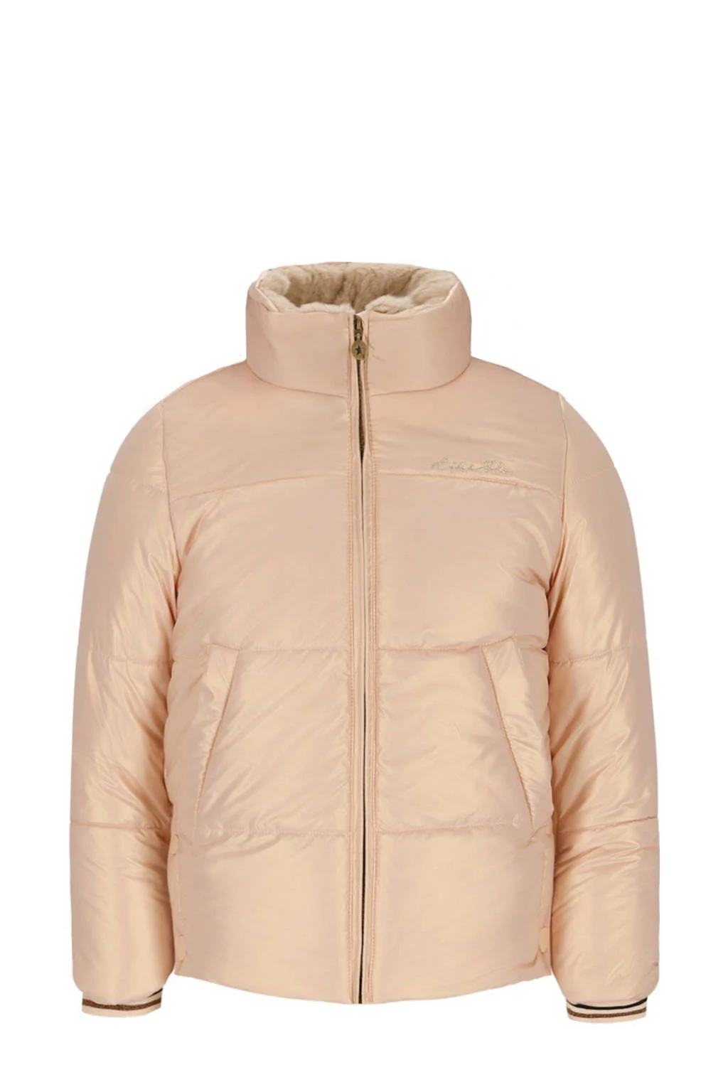 Like Flo gewatteerde jas roze