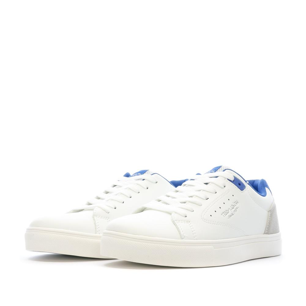 Teddy Smith Baskets Blanches/Bleu Garçon Teddy Smith 1786