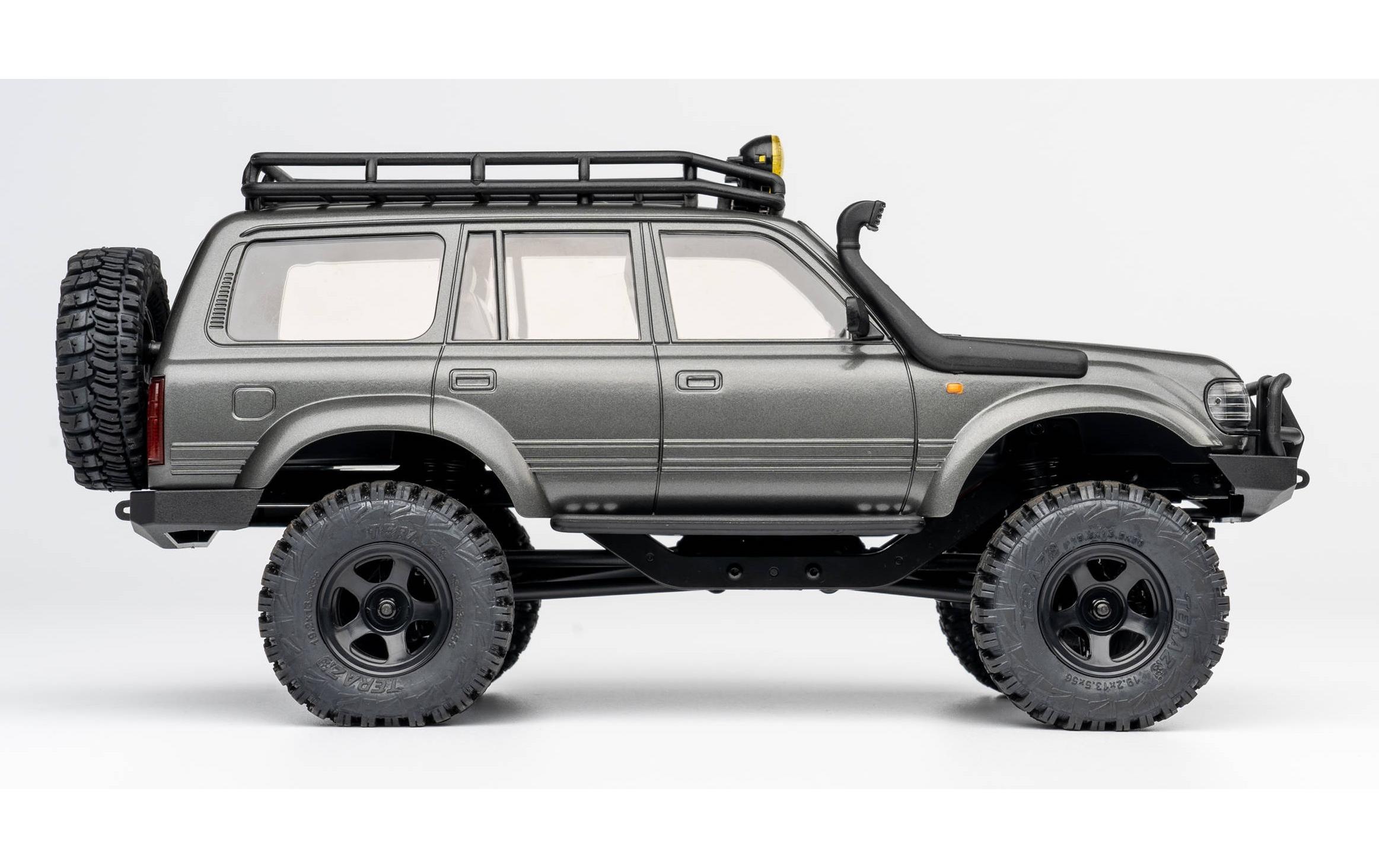Scale Crawler Toyota Land Cruiser LC80 RTR, 1:18<br>Originalgetreuer Mini-Scaler mit offiziell lizenzierter Toyota LC80 Land Cruiser Karosserie