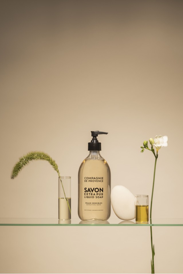 COMPAGNIE DE PROVENCE - Flydende Marseille Sæbe Sensitiv Hud 495 ml