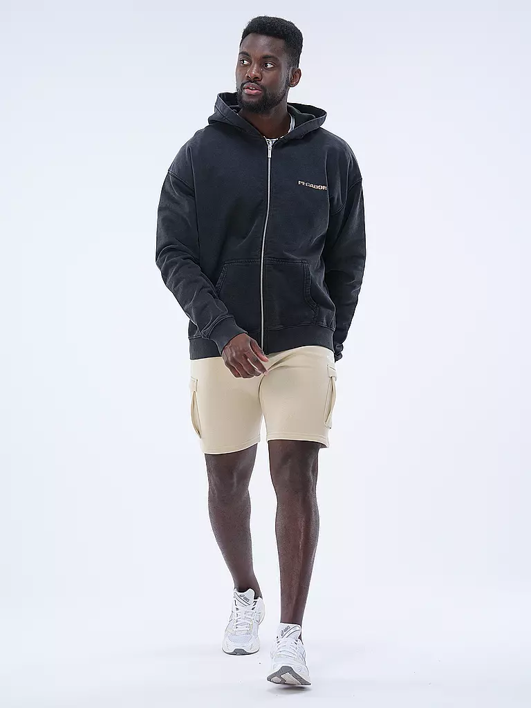 PEGADOR Sweatjacke FILBERT schwarz