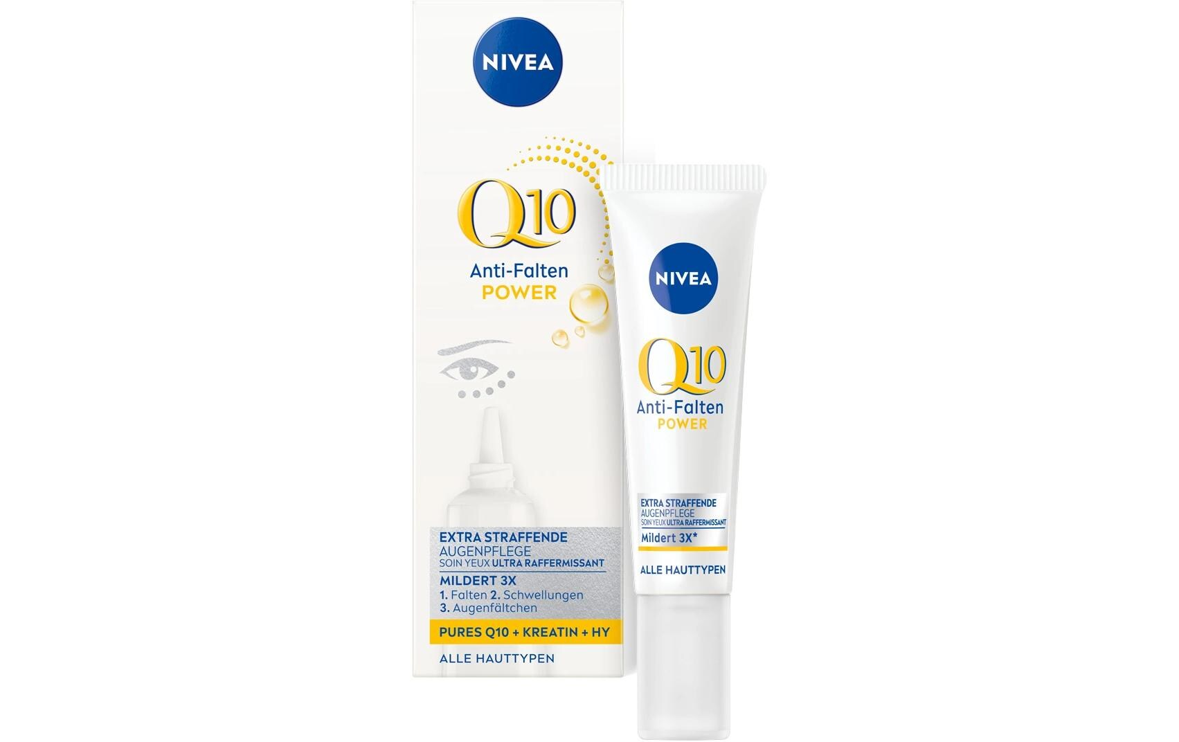 Augencreme Q10 Power Anti-Falten 15 mlLeichte Augenpflege mit 100% hautidentischem Q10 und Kreatin