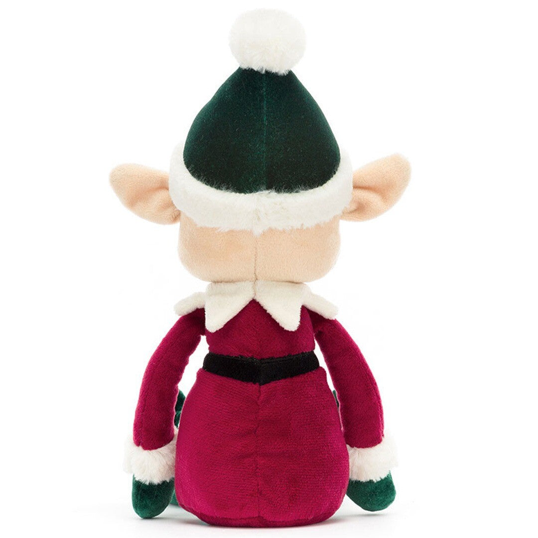 Jellycat knuffel elf eldo - 30 cm