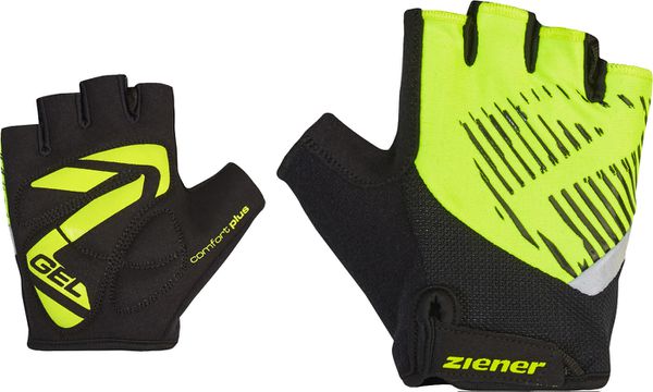 CULL Kinder-Kurzfingerhandschuhe  poison yellow  S=4
