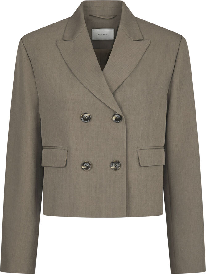 Neo Noir Conan Structure Blazer Khaki