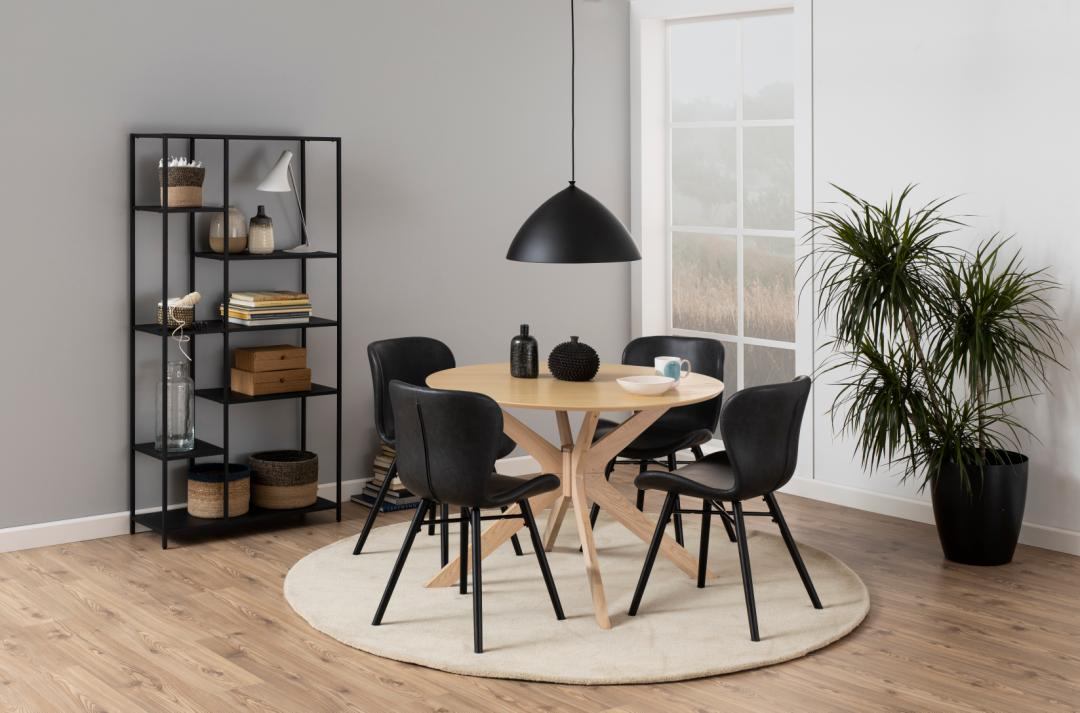 Glasgow Eetkamertafel - Ø105 cm - Eiken