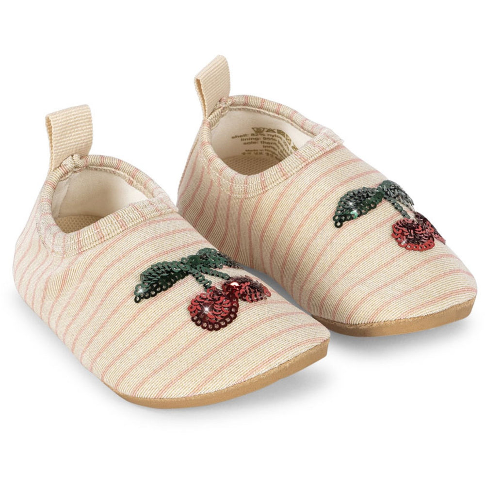 Køb Konges Sløjd Rose Stripe Jade Swim Shoes