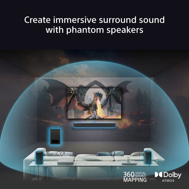 Sony Bravia Theatre Rear 8 trådløse baghøjttalere