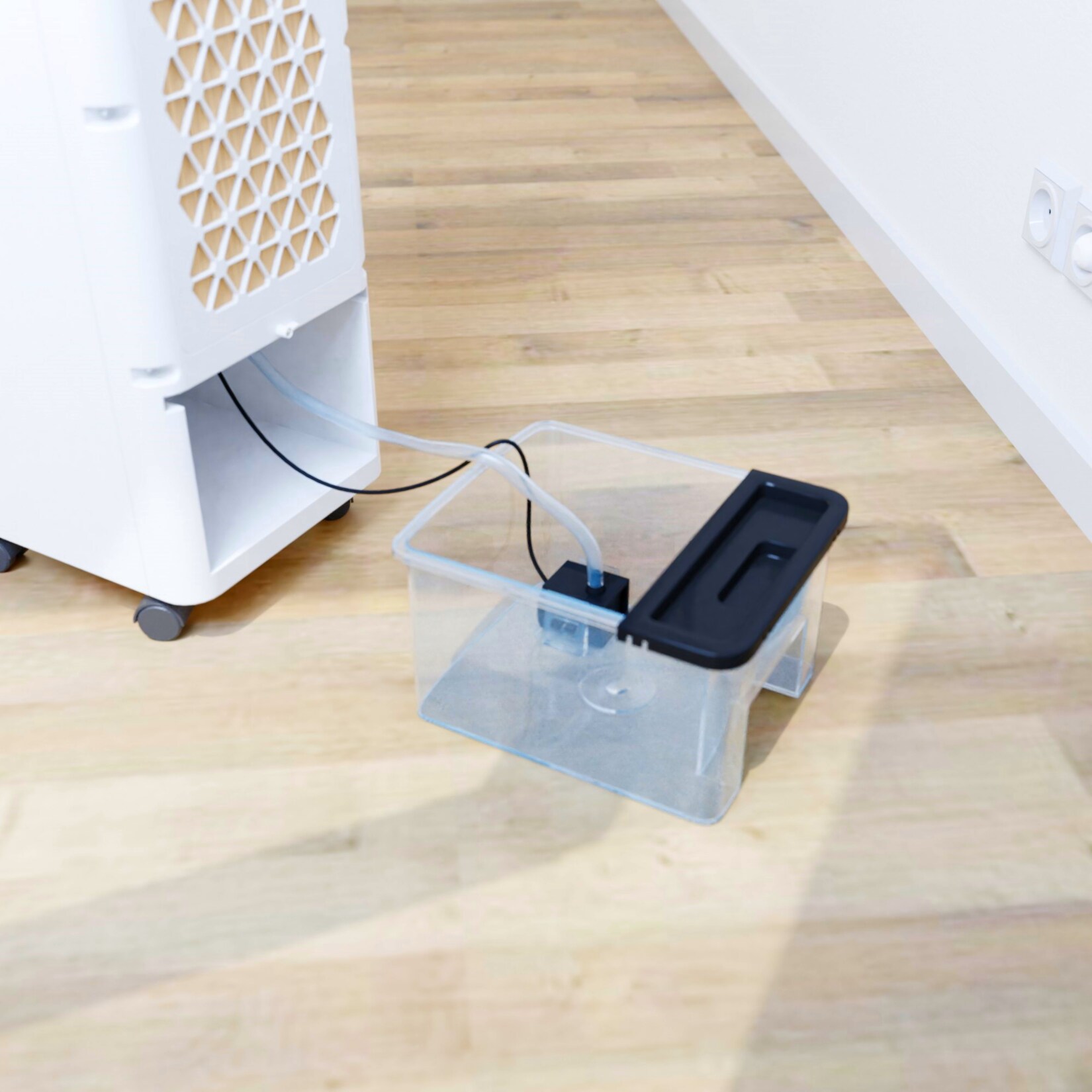 TroniTechnik® Mobiles Klimagerät 4in1 Klimaanlage Luftkühler LK03 Ventilator, inkl. Fernbedienung, Filter, 3in1 Air Cooler