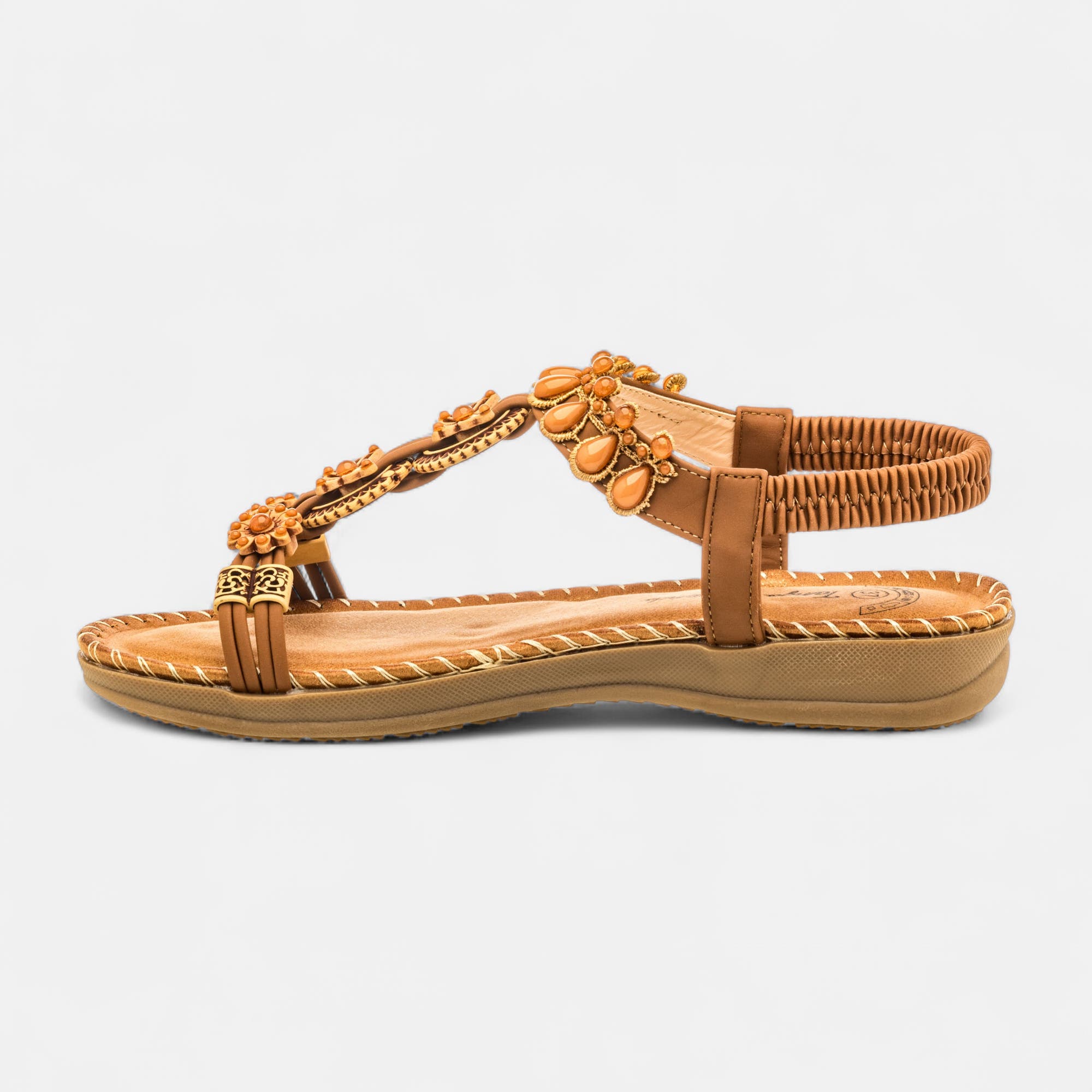 Sandales Femme camel