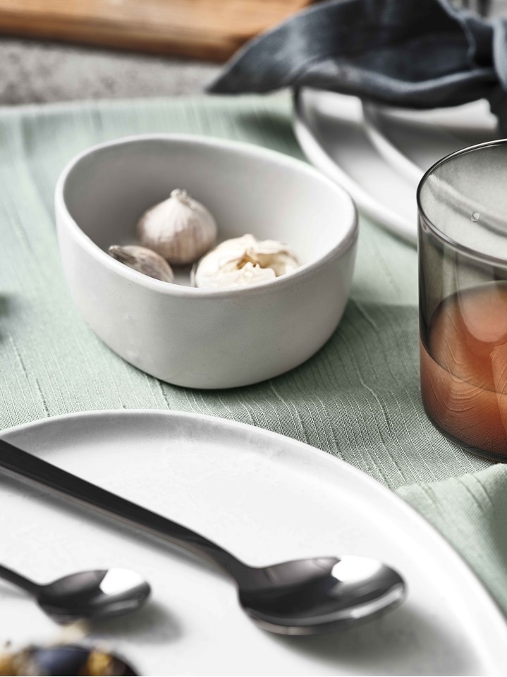 RAW - Arctic White - middagstallerken - 2 stk