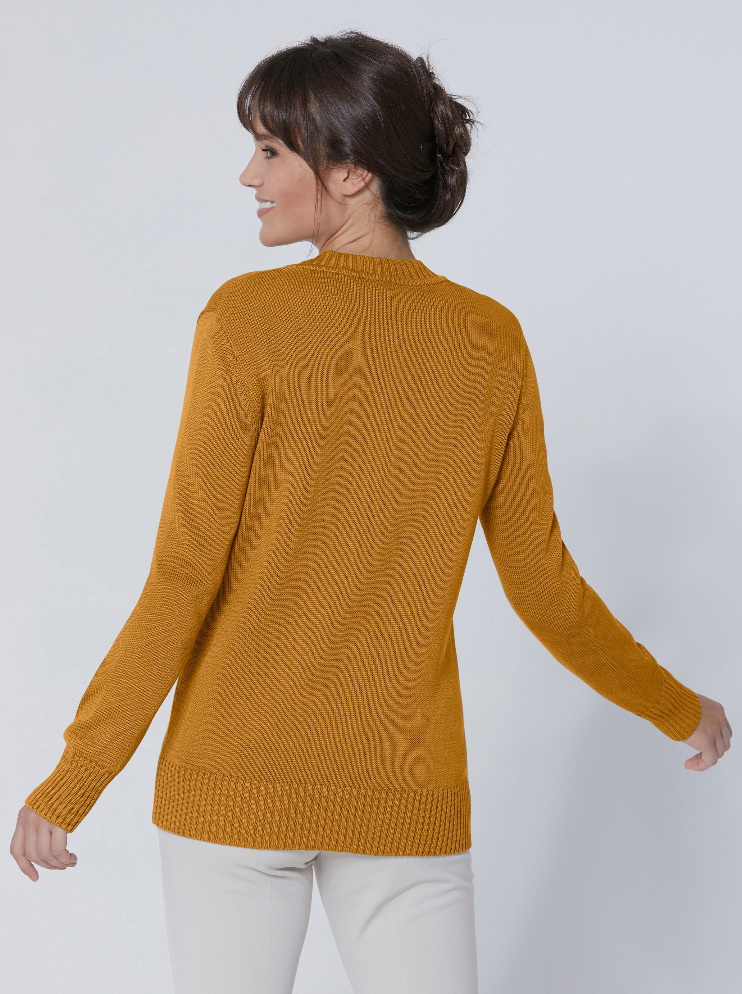 Pima-Baumwoll-Strickjacke