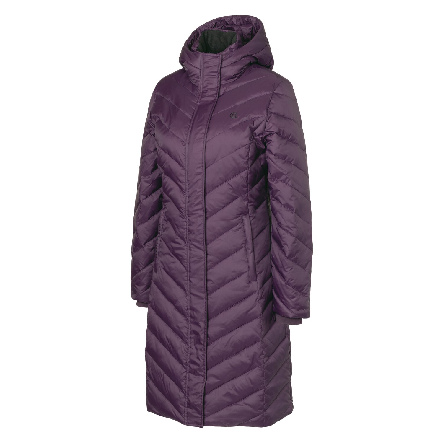 Cheval de Luxe Steppmantel - velvet plum
