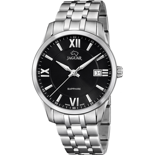 Jaguar Acemar J964 Herreur, Black, 40 mm