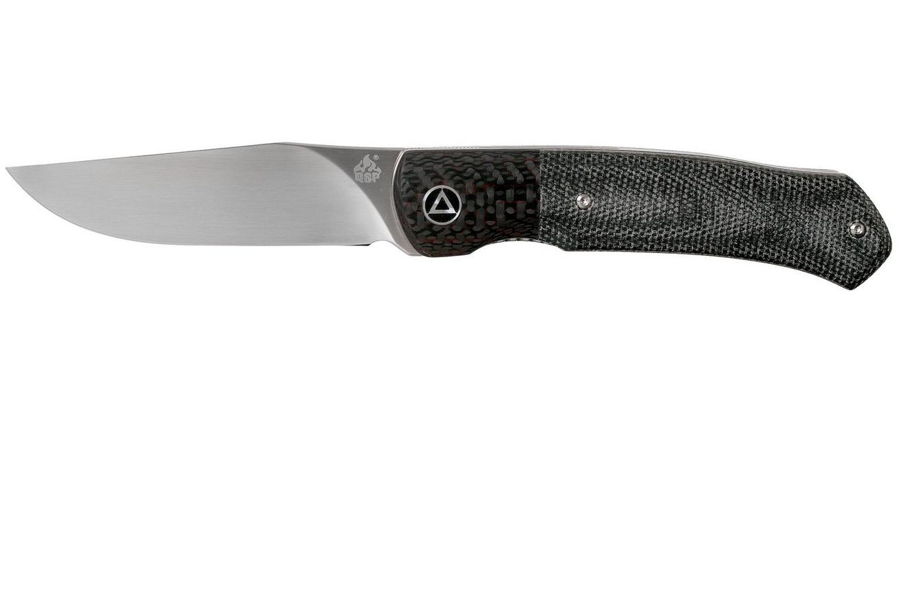 QSP Knife Gannet QS137-A Micarta zakmes