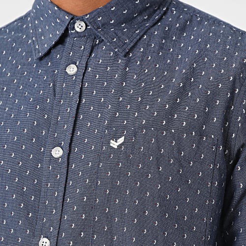 Chemise Manches Longues Charl Bleu Marine