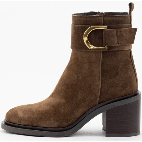 Alpe - BotinesEvolet cuero Beige