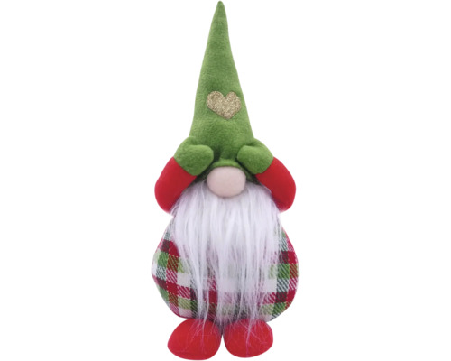 Kerstman Lafiora H 32cm groen