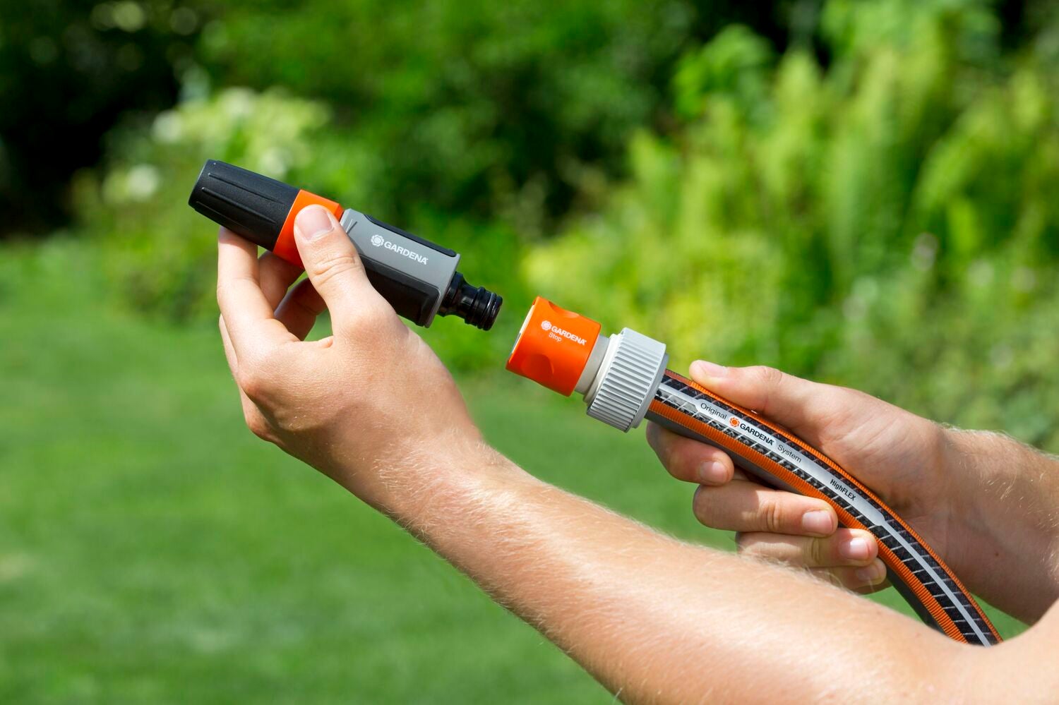 Gardena Prof-System overgangsstuk met waterstop