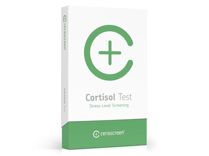 Cerascreen Testkit Cortisol Test 1 Stück Cortisolspiegel testen mit Speicheltest