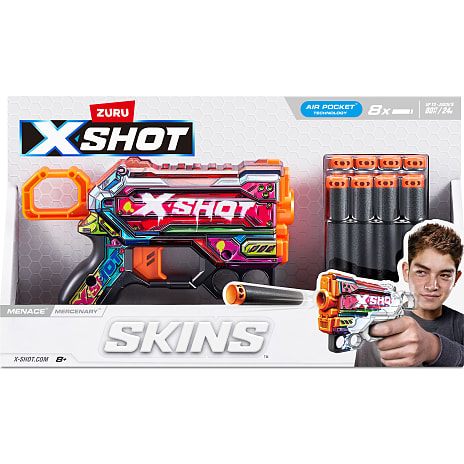 XSHOT Skins blaster - flere varianter - assorteret