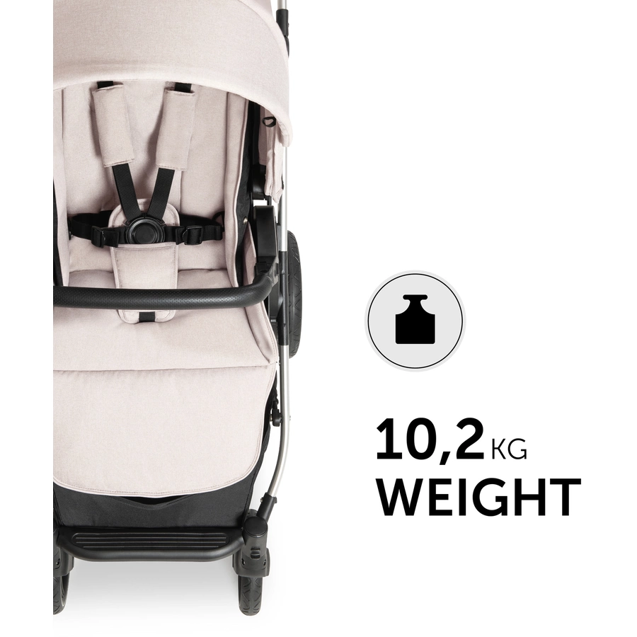 hauck Sportwagenaufsatz Vision X Melange Beige