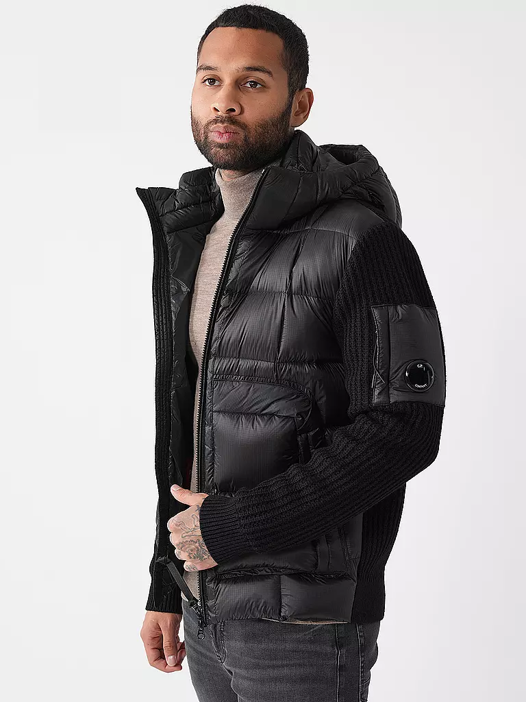 CP COMPANY Hybridjacke schwarz