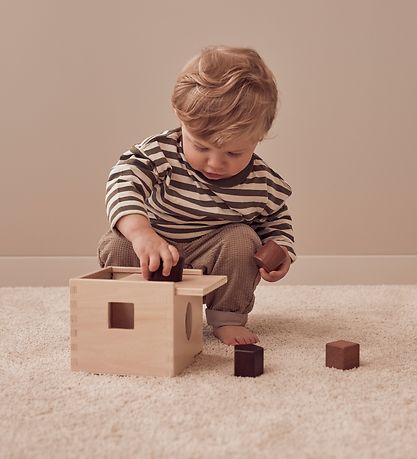 Kids Concept Formensortierbox - Neo - Natur