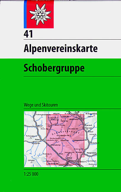 ALPENVEREIN - 41 SCHOBERGRUPPE 1 25 000