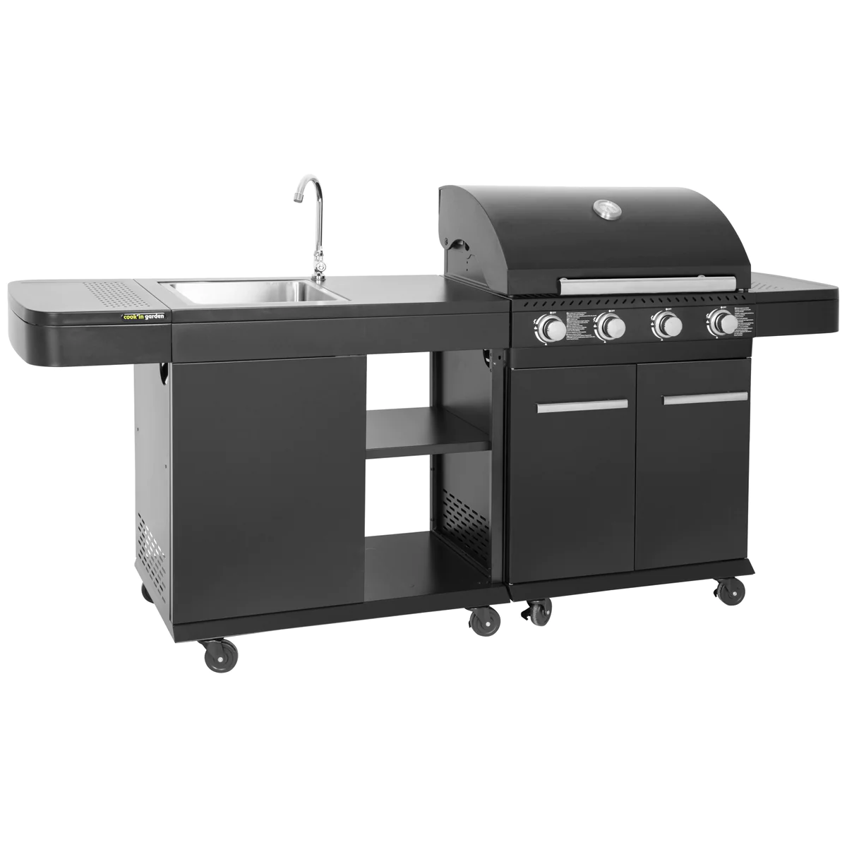 Cuisine extérieure modulable FYRA - 4 brûleurs Cook'in Garden
