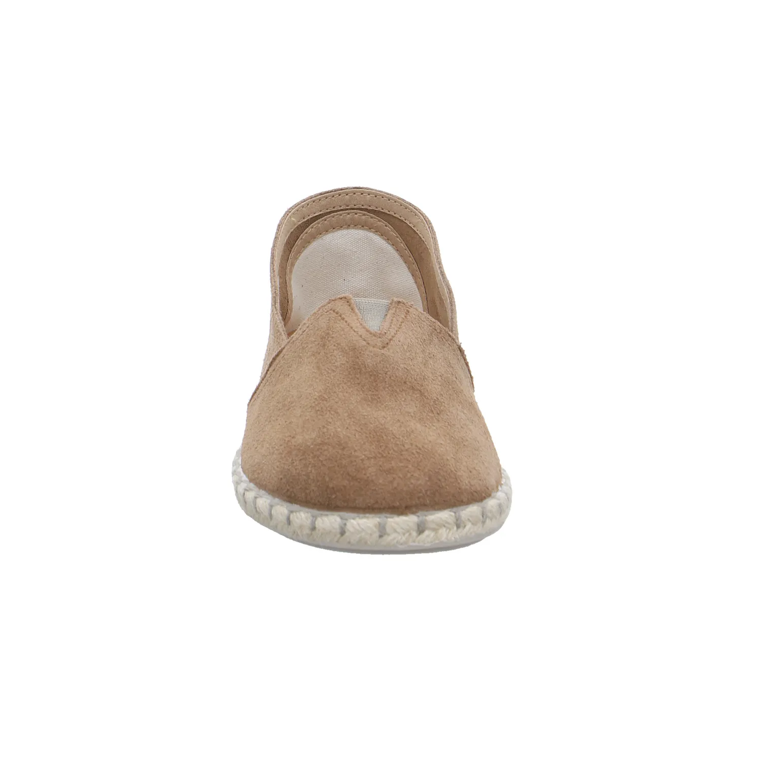 SCHUHENGEL Espadrille Braun Leder