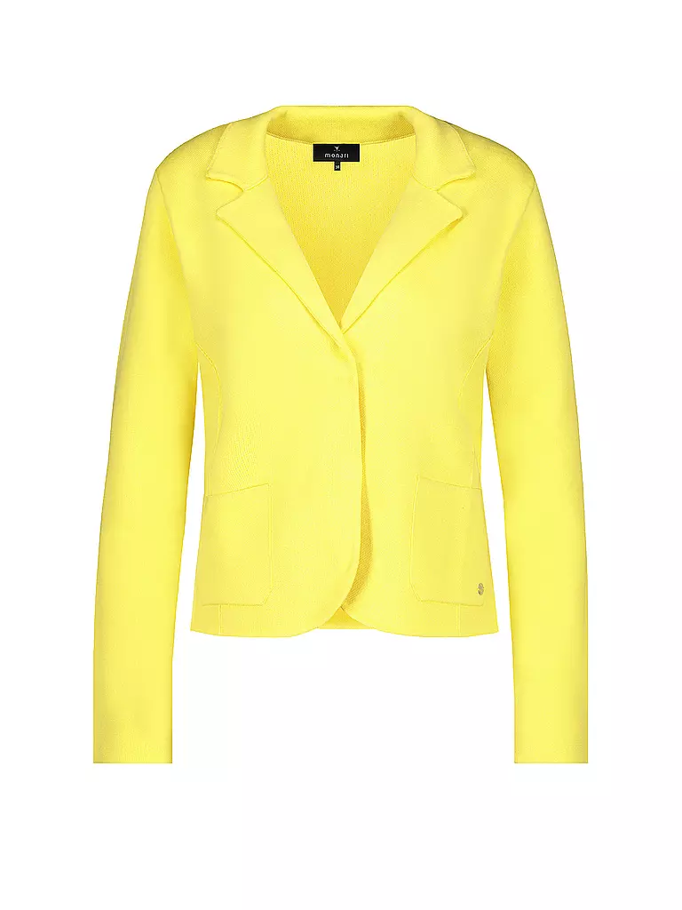 MONARI Jerseyblazer gelb