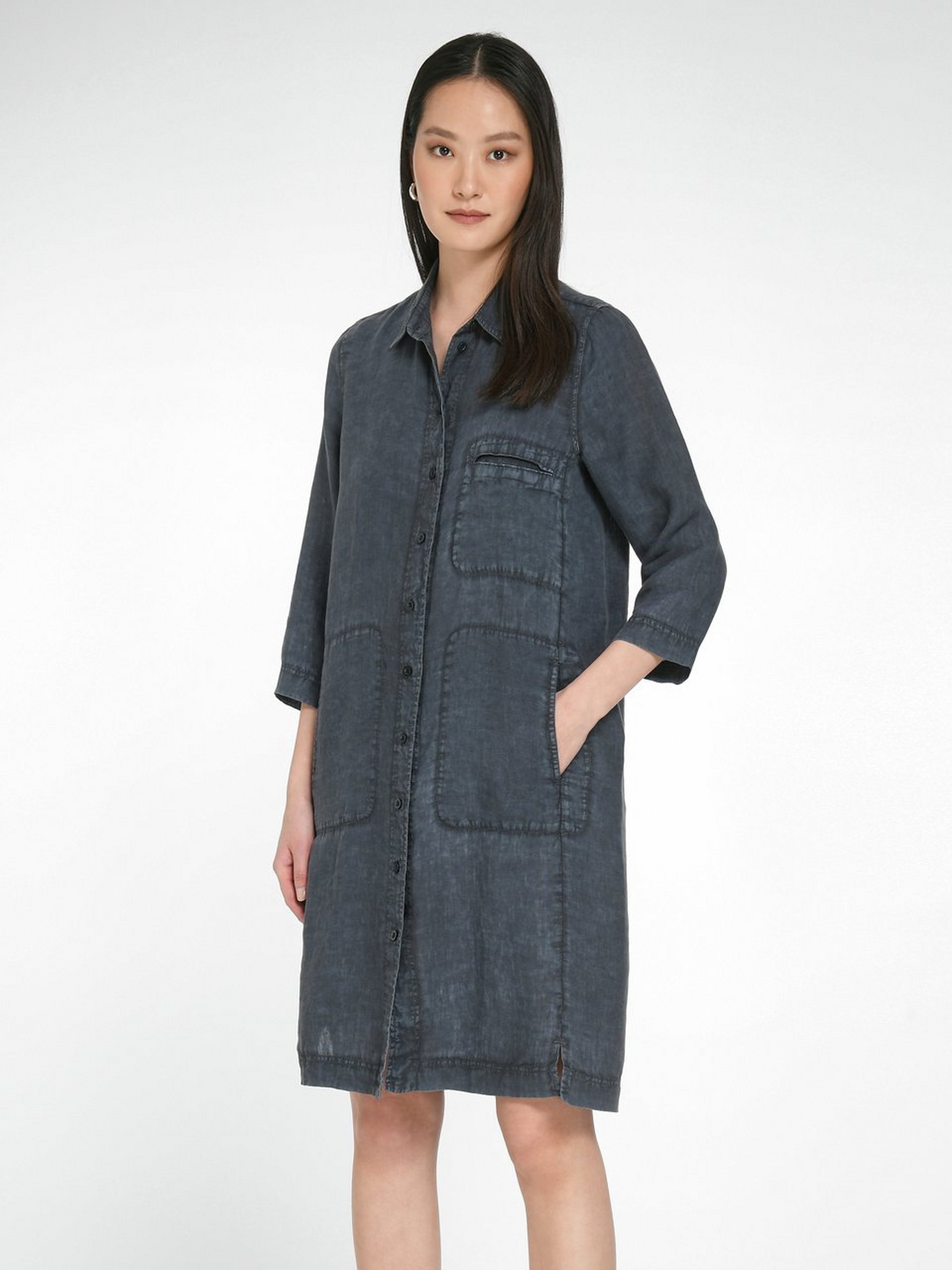 Kleid mit 3/4-Arm