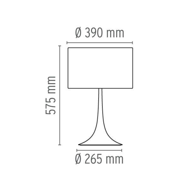 Flos Spun Light T1 tafellamp wit