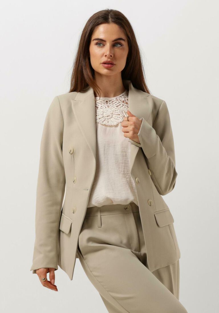 SUMMUM groene summum blazer blazer fitted foam uni