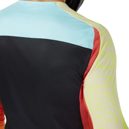 Maillot cross Fox FLEXAIR ELEVATED 2025 - Jaune