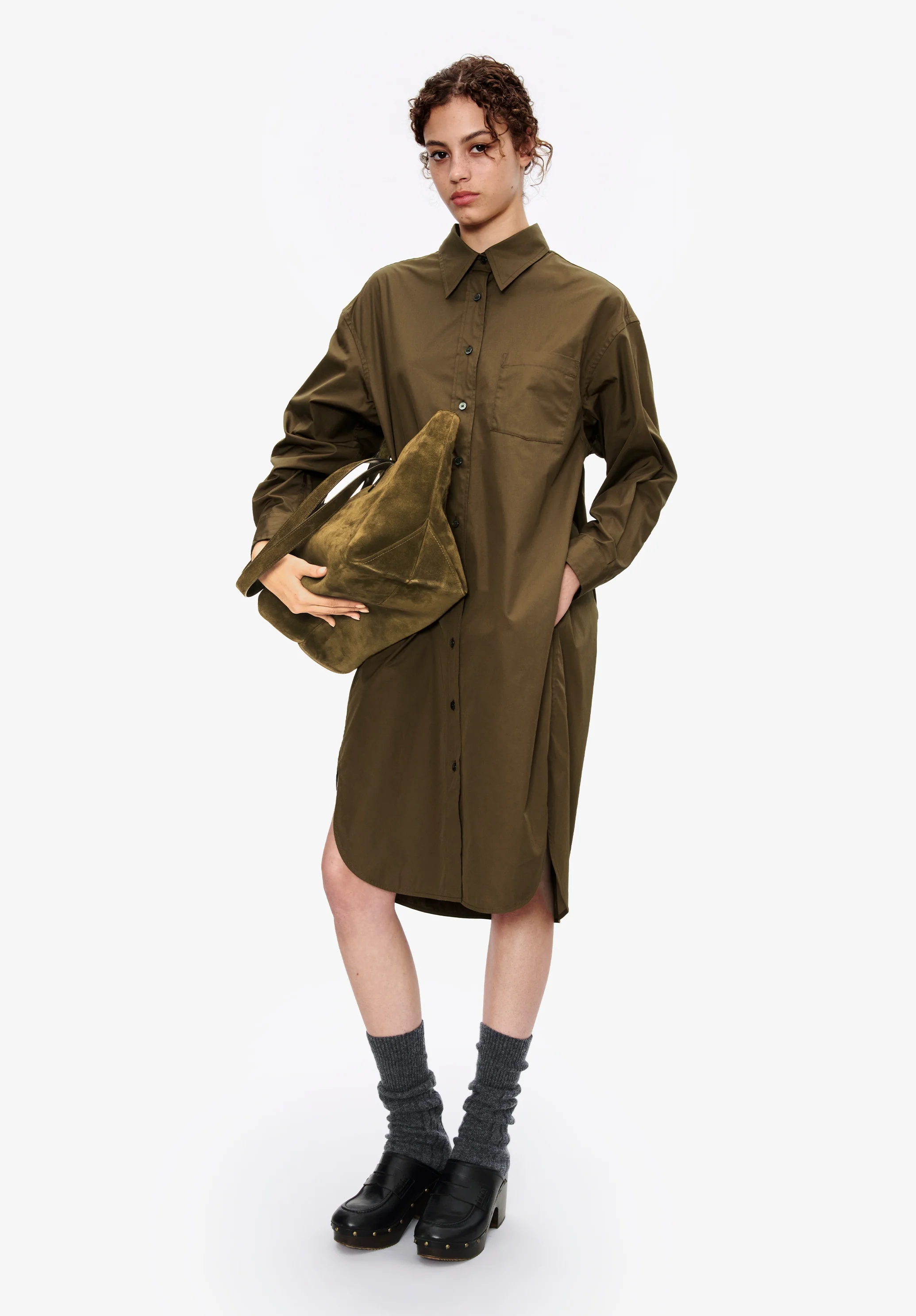 Robe Carola - Kaki