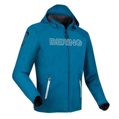 Blouson Bering WARWICK - Bleu / Blanc