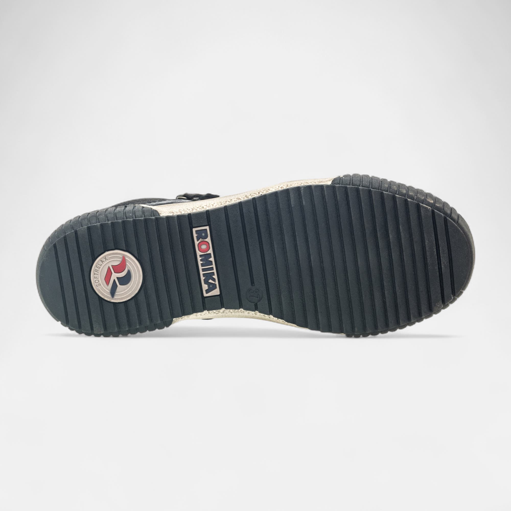Baskets hautes Femme noir