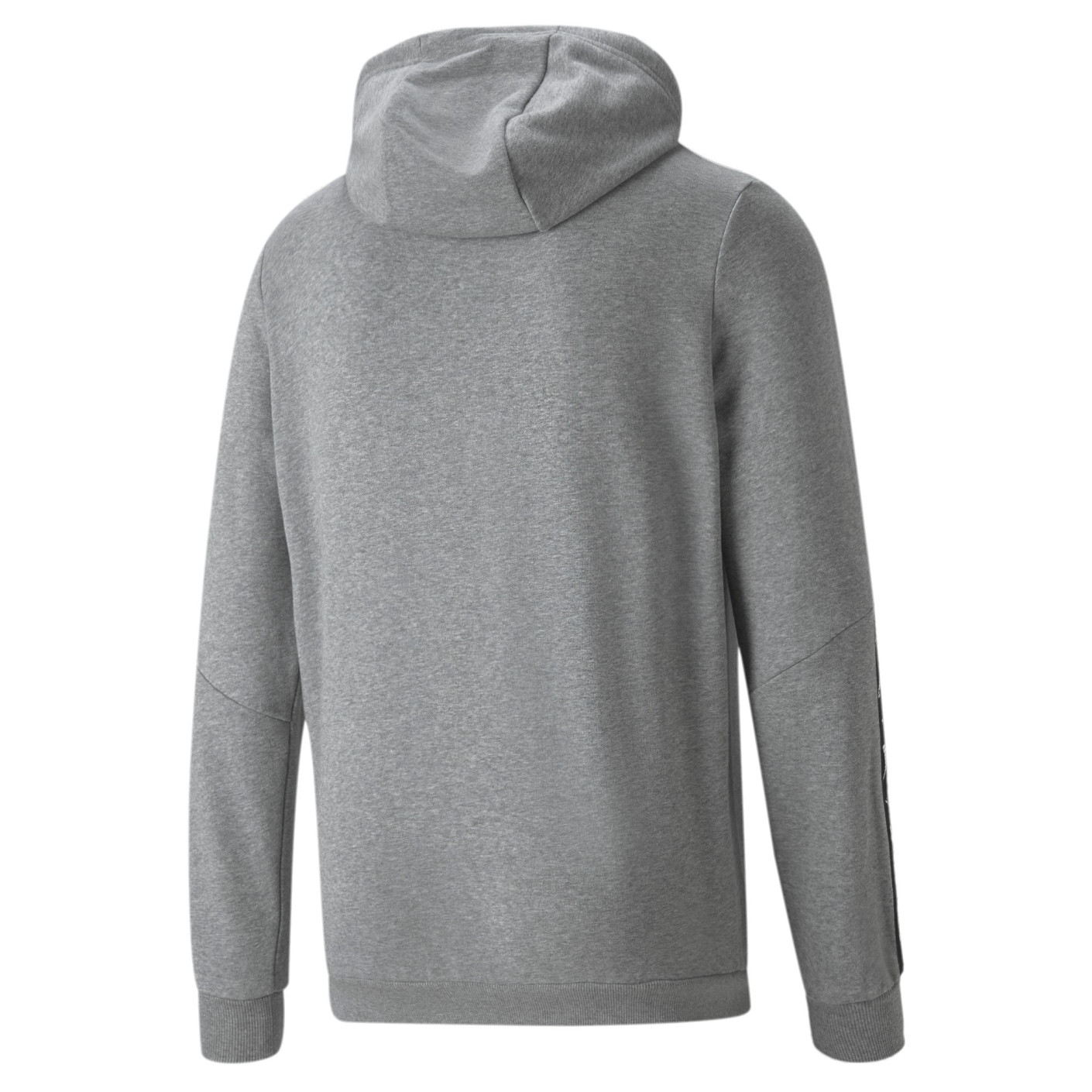 PUMA Essentials+ Tape Fleece Hoodie Grijs Zwart