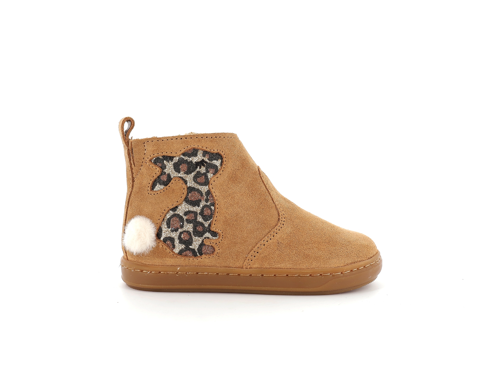 Shoopom-BOUBA PIMPIN Nubuck Camel