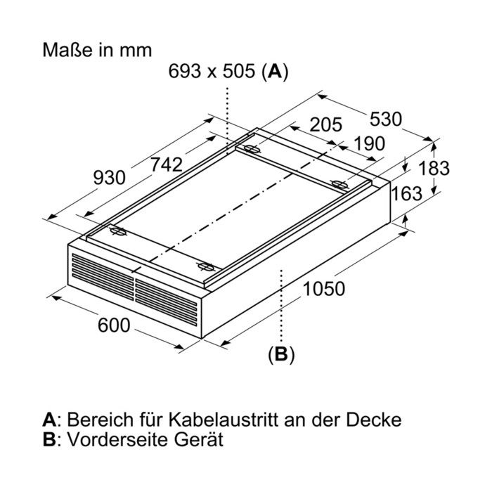 Siemens Deckenlüfter iQ500 LR16RBQ20