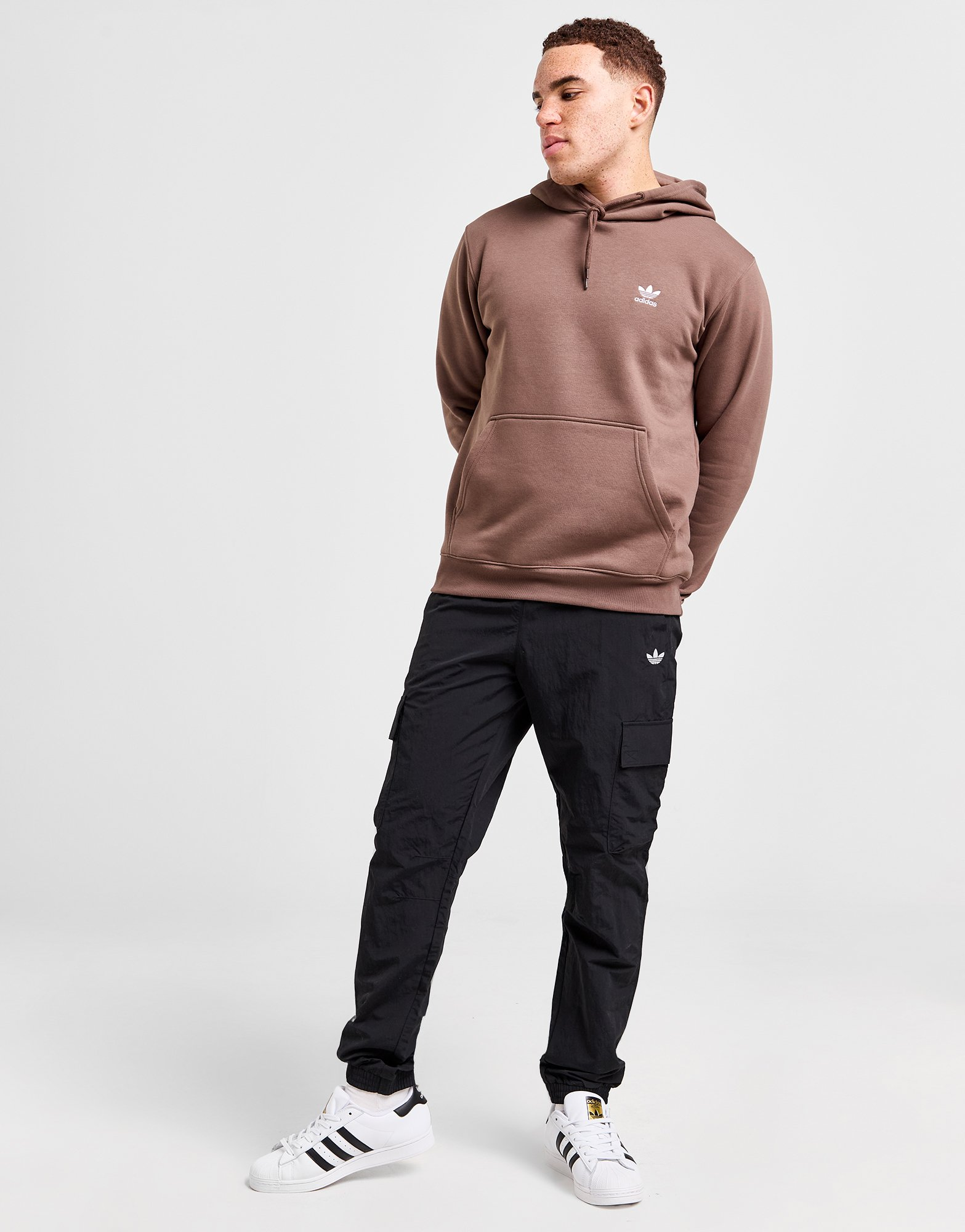 adidas Originals Sweat à Capuche Trèfle Essential Homme
