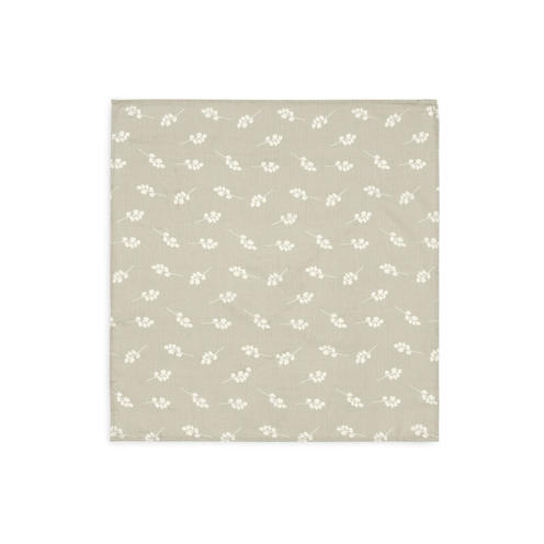 Lot de 3 langes gaze de coton small Twig Olive Green - JOLLEIN