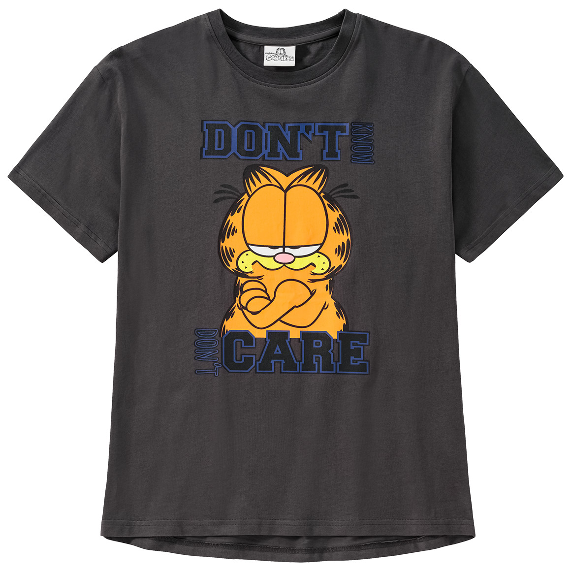Beatwear Garfield T-Shirt mit Print dunkelgrau