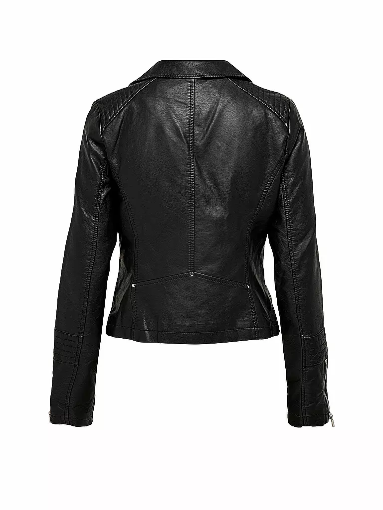 ONLY Jacke in Lederoptik ONLGEMMA schwarz