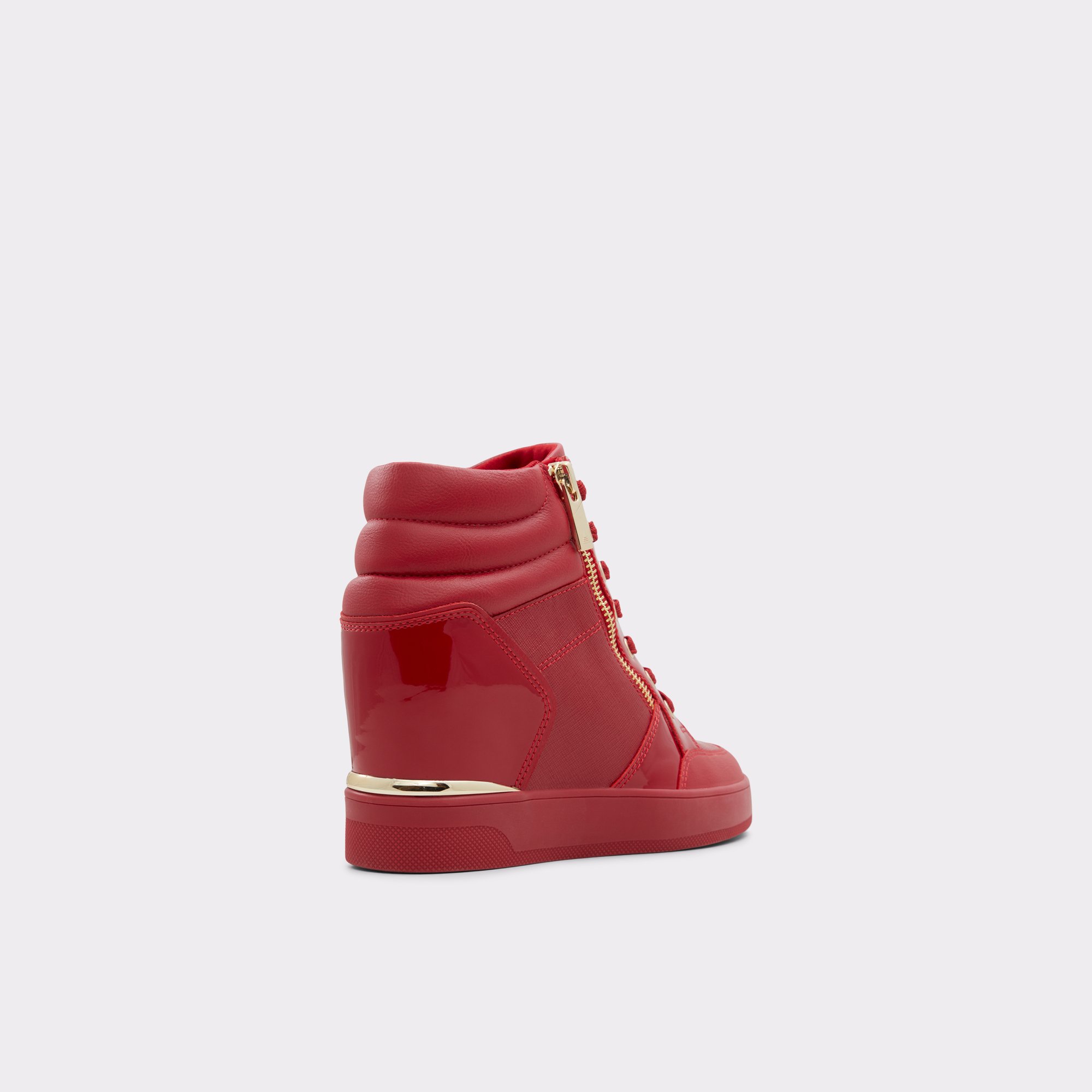 Ereliclya Bright Red Women High top sneakers