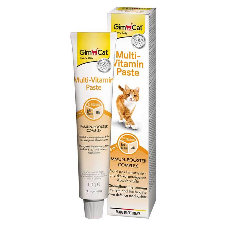 GimCat Multi-Vitamin Paste für Katzen, 100 g