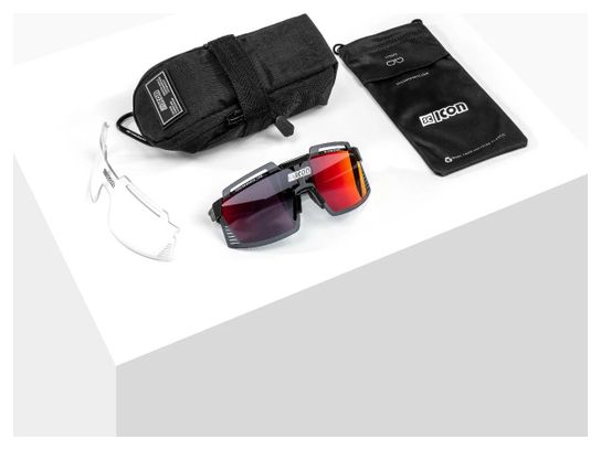 Lunettes SCICON Aerowatt Foza Multimirror Red / White